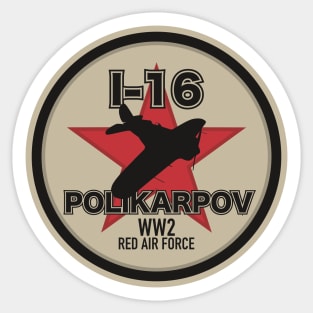 Polikarpov I-16 Sticker